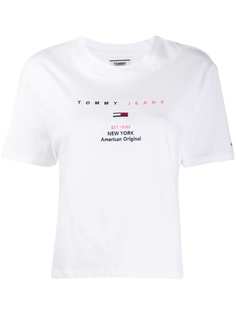 Tommy Jeans укороченная футболка 1985