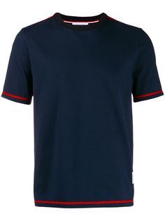 Thom Browne футболка с боковыми разрезами