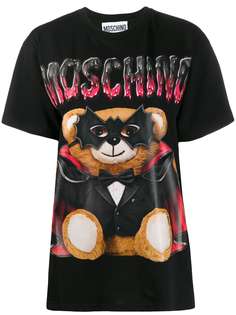 Moschino футболка с принтом Teddy Bear