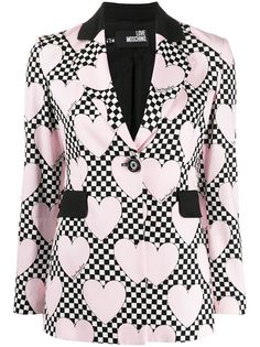 Love Moschino блейзер в клетку