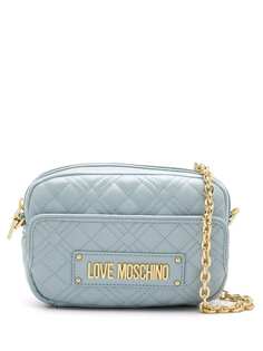 Love Moschino стеганая сумка через плечо с логотипом