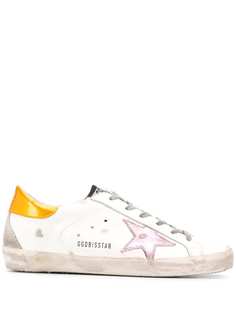 Golden Goose кеды Superstar с эффектом потертости