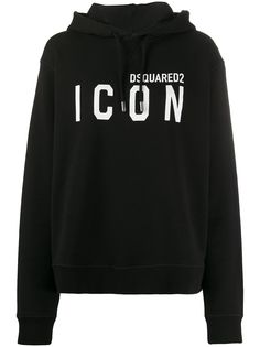 Dsquared2 толстовка Icon с капюшоном и логотипом