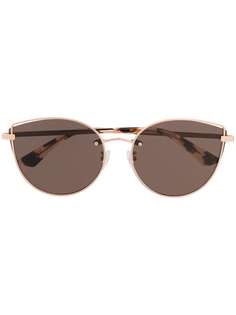 McQ Alexander McQueen cat-eye logo sunglasses