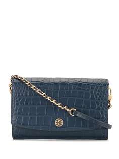 Tory Burch клатч Robinson с тисненым узором