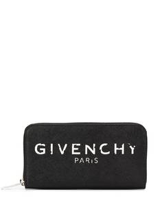 Givenchy кошелек на молнии с логотипом