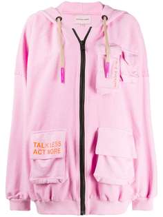 Natasha Zinko hooded jogging jacket