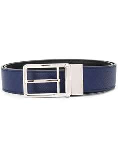 Loewe buckle grained belt