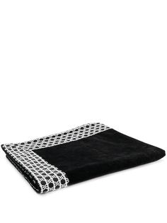 Balmain BB monogram beach towel