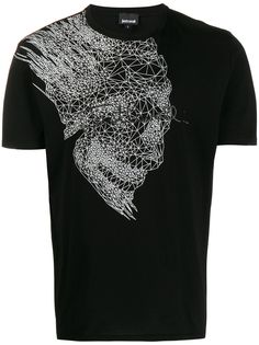 Just Cavalli футболка с графичным принтом