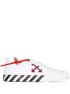 Off-White кеды с контрастными полосками