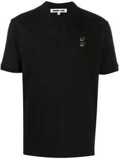 McQ Alexander McQueen футболка с вышитым логотипом