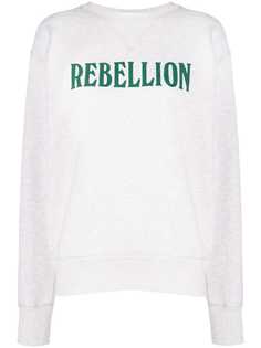 Isabel Marant Étoile джемпер Rebellion с принтом