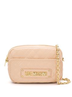 Love Moschino стеганая сумка через плечо с логотипом