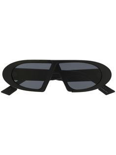 Dior Eyewear солнцезащитные очки Oblique в овальной оправе