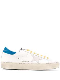 Golden Goose кеды Hi-Star с эффектом потертости