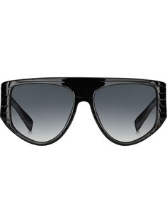 Max Mara солнцезащитные очки в массивной оправе