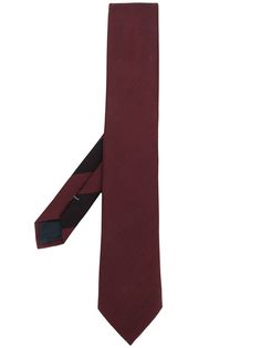 Ermenegildo Zegna жаккардовый галстук