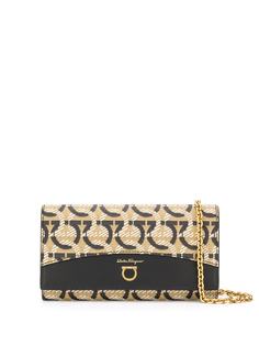 Salvatore Ferragamo сумка через плечо с монограммой