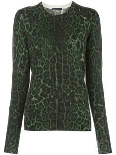 Samantha Sung Womens Hunter Green Knitwear Pullover