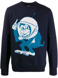 PS Paul Smith свитер с принтом Space Monkey