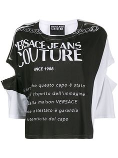 Versace Jeans Couture футболка с логотипом