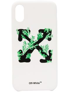 Off-White чехол для iPhone XS с логотипом