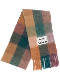 Acne Studios клетчатый шарф