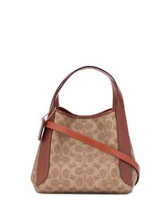 Coach сумка Hadley Hobo 21 с принтом