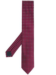 Ermenegildo Zegna жаккардовый галстук