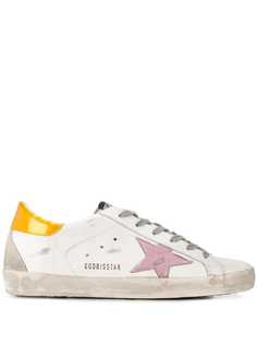 Golden Goose кеды Superstar с эффектом потертости