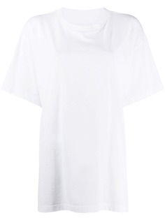 Mm6 Maison Margiela футболка оверсайз с короткими рукавами