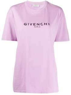 Givenchy футболка с логотипом