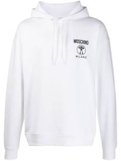 Moschino худи Double Question Mark