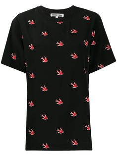 McQ Alexander McQueen футболка с круглым вырезом и принтом