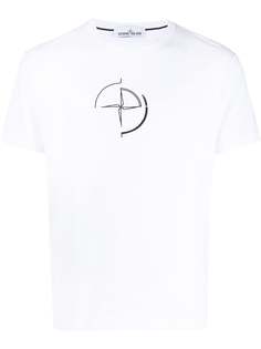 Stone Island футболка с логотипом