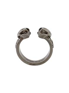 Alexander McQueen кольцо с декором в виде черепов
