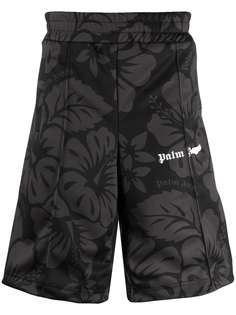 Palm Angels спортивные шорты с цветочным принтом