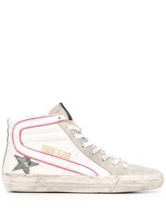 Golden Goose высокие кеды Slide