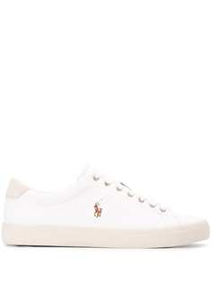 Ralph Lauren embroidered logo sneakers