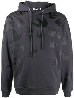 McQ Alexander McQueen bird print hoodie