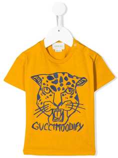 Gucci Kids Gucci moodify print T-shirt