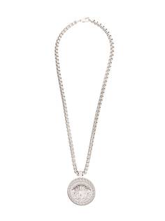 Versace колье с медальоном с головой Медузы