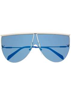 Emilio Pucci солнцезащитные очки в массивной оправе