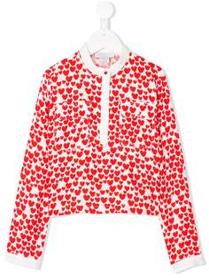 Stella McCartney Kids Hearts print blouse