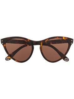 Gucci Eyewear солнцезащитные очки кошачий глаз