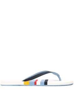 Orlebar Brown Haston striped flip-flops