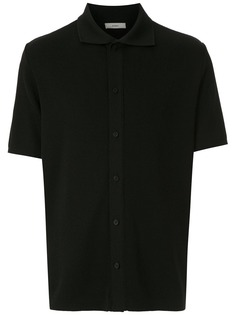 Egrey knit polo shirt