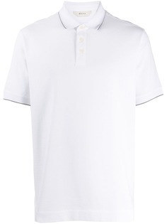 Ermenegildo Zegna рубашка-поло с вышитым логотипом