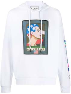 Iceberg Peter Blake print hoodie